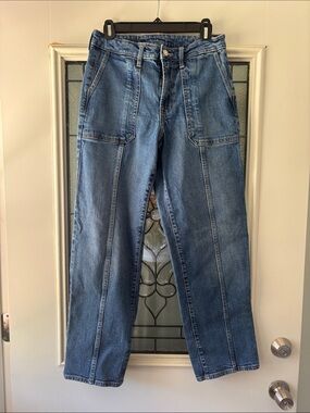 Old Navy Medium Blue Carpenter Jeans - Utility Front Pockets